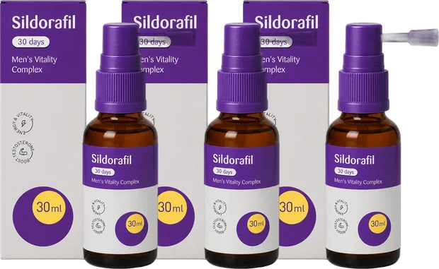 Sildorafil drie flessen, 90-dagen voorraad
